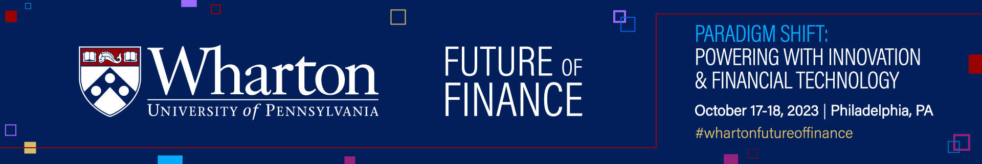 Wharton Future of Finance Forum 2023